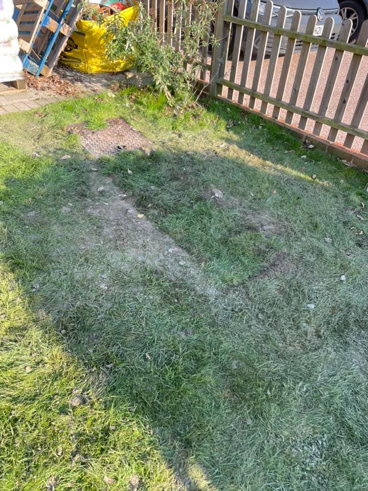 Emergency excavation of a collapsed and severely blocked drain in Kent